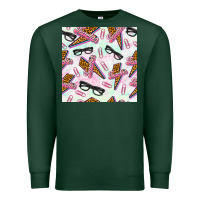 Sports Green teacher thunderbolt and glasses Premium Sweatshirt - BundleAndBundleShop