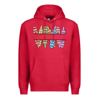 Cardinal custom crayons Premium Hoodie - MaliasSmallBusiness