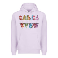 Lilac custom crayons Premium Hoodie - MaliasSmallBusiness