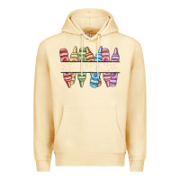 Pina Colada custom crayons Premium Hoodie - MaliasSmallBusiness