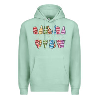 Seafoam custom crayons Premium Hoodie - MaliasSmallBusiness