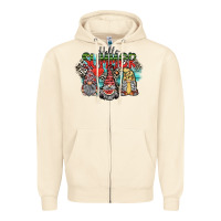 Sandshell hello summer Zipper Hoodie - SublimationCraftShop