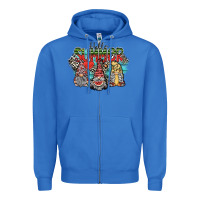 True Royal hello summer Zipper Hoodie - SublimationCraftShop