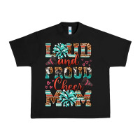 Black loud and proud cheer mom Urban Heavy Tee - RanaPortraitStore