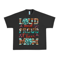 Pigment Black loud and proud cheer mom Urban Heavy Tee - RanaPortraitStore