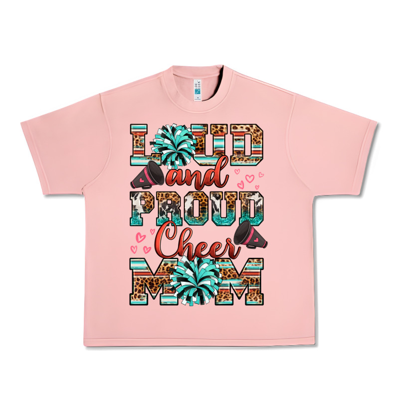 Loud And Proud Cheer Mom Urban Heavy Tee by RanaPortraitStore | Teevron