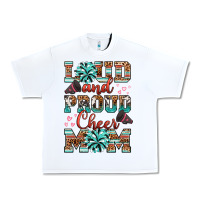 White loud and proud cheer mom Urban Heavy Tee - RanaPortraitStore