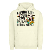 Pigment Pistachio living life somewhere between jesus take the wheel Urban Hoodie - MaliasSmallBusiness