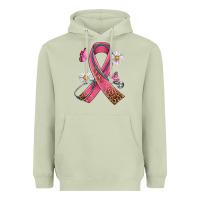 Matcha Cancer Ribbon Stethoscope Daisy Butterfly Heavyweight Hoodie - Artiststas