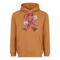 Meerkat Cancer Ribbon Stethoscope Daisy Butterfly Heavyweight Hoodie - Artiststas