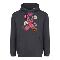 Smoke Cancer Ribbon Stethoscope Daisy Butterfly Heavyweight Hoodie - Artiststas