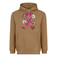 Toasted Coconut Cancer Ribbon Stethoscope Daisy Butterfly Heavyweight Hoodie - Artiststas