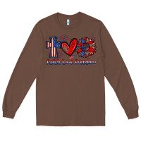 Chestnut faith love freedom Long Sleeve Tee - Zillion Design Studio