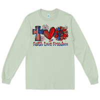Matcha faith love freedom Long Sleeve Tee - Zillion Design Studio