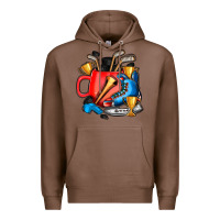 Chestnut hockey coffee Premium Hoodie - AdoDesignShop
