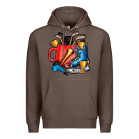 Coffee hockey coffee Premium Hoodie - AdoDesignShop