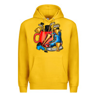 Lemon hockey coffee Premium Hoodie - AdoDesignShop