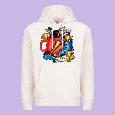 Hockey Coffee Premium Hoodie Designed By Adodesignshop