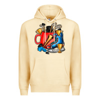Pina Colada hockey coffee Premium Hoodie - AdoDesignShop