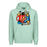 Seafoam hockey coffee Premium Hoodie - AdoDesignShop