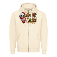 Sandshell Coffee  Jesus Zipper Hoodie - CowhideDigitalArt