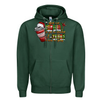 Sports Green Coffee  Jesus Zipper Hoodie - CowhideDigitalArt
