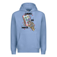 Colony Blue finding my match Premium Hoodie - MaliasSmallBusiness