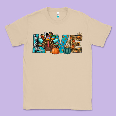 Love Thanksgivings Turkey Classic Tee Designed By Ranaportraitstore