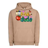 Pigment Burro pre k school pencil dude Urban Hoodie - NancyCooperArtShop