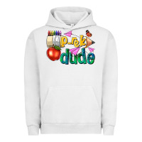 Pigment Lunar Rock pre k school pencil dude Urban Hoodie - NancyCooperArtShop