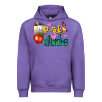 Tulip pre k school pencil dude Urban Hoodie - NancyCooperArtShop