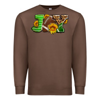 Chestnut joy with football ball and sunflower ado Premium Sweatshirt - AdoDesignShop