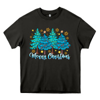 Asphalt Merry Christmas Heavy Core Tee - CowhideDigitalArt