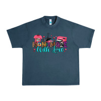 Midnight Navy handmade with love Urban Heavy Tee - RanaPortraitStore