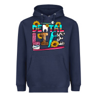 Navy dental life Heavyweight Hoodie - Artiststas