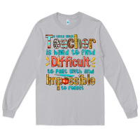 Moon Dust a truly great teacher Long Sleeve Tee - texasbilliewilder