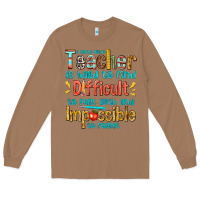 Toasted Coconut a truly great teacher Long Sleeve Tee - texasbilliewilder