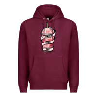 Burgundy finish your tbr Premium Hoodie - MaliasSmallBusiness