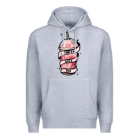 Heather Grey finish your tbr Premium Hoodie - MaliasSmallBusiness