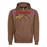 Chestnut American honey Zipper Hoodie - Neo Western