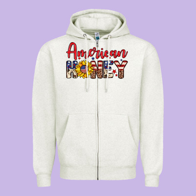 American Honey Zipper Hoodie Designed By Neo Western