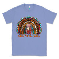 Colony Blue gobble till you wobble thanksgiving rainbow Classic Tee - RanaPortraitStore