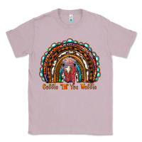 Lilac gobble till you wobble thanksgiving rainbow Classic Tee - RanaPortraitStore