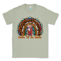 Matcha gobble till you wobble thanksgiving rainbow Classic Tee - RanaPortraitStore