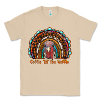 Mushroom gobble till you wobble thanksgiving rainbow Classic Tee - RanaPortraitStore