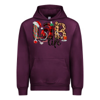 Mauve Wine lab life christmas Urban Hoodie - MaliasSmallBusiness