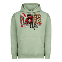 Pigment Oil Green lab life christmas Urban Hoodie - MaliasSmallBusiness