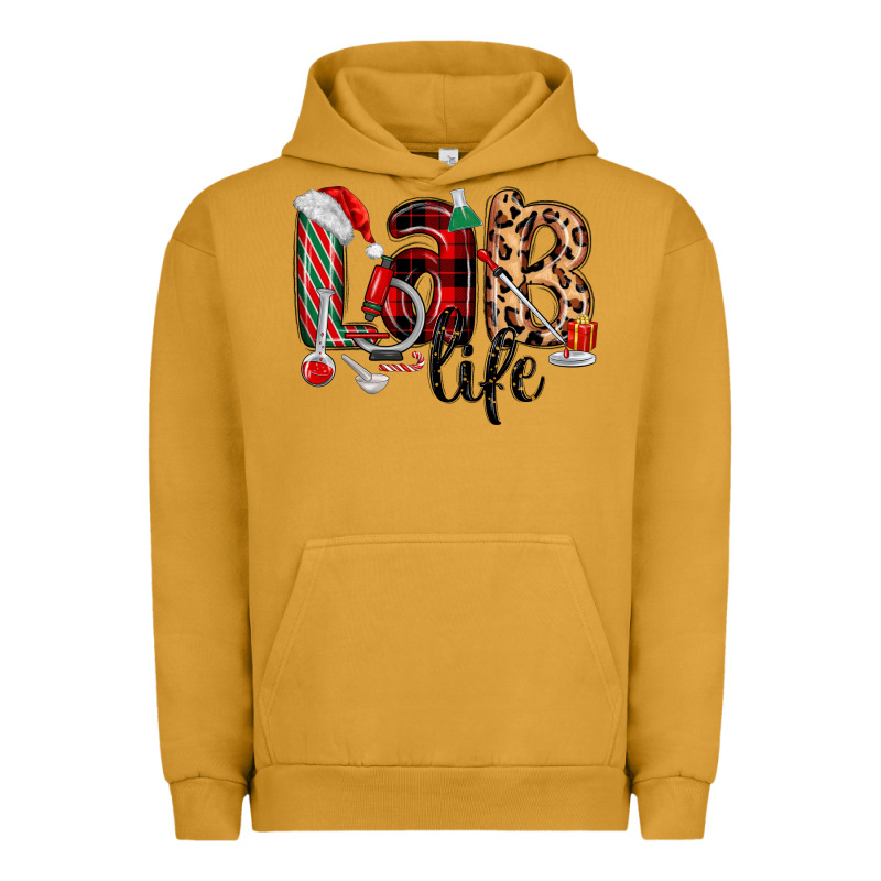 Lab Life Christmas Urban Hoodie by MaliasSmallBusiness | Teevron