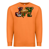 Carrot joy with baby jesus ado Premium Sweatshirt - AdoDesignShop