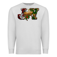 Dove Grey joy with baby jesus ado Premium Sweatshirt - AdoDesignShop